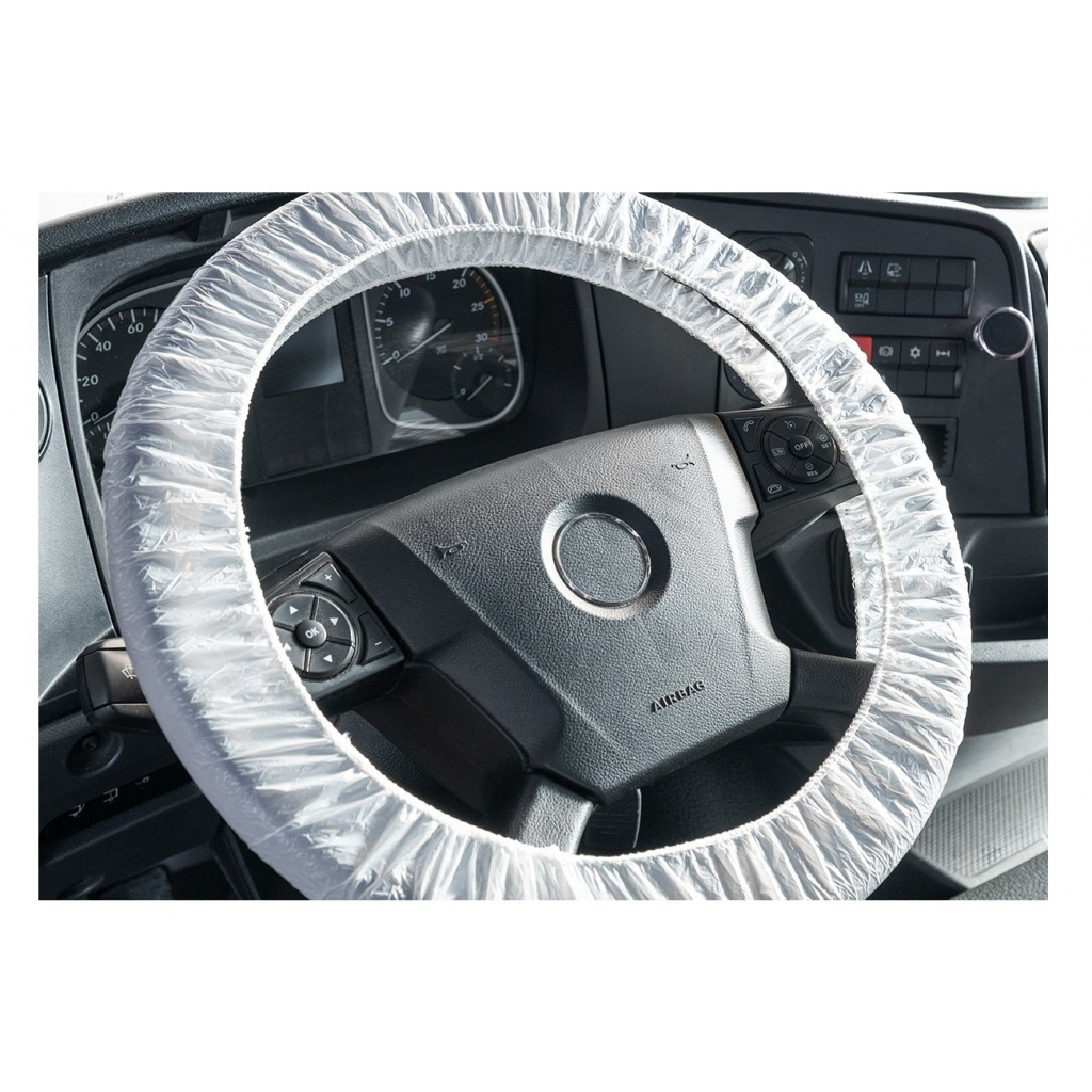 Levně Ochranné návleky na volant SR990451, průměr 55cm , 250ks 7700000990451