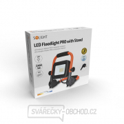 Solight LED reflektor PRO se sklopným stojanem, 30W, 2550lm, 5000K, kabel se zástrčkou, IP65 náhled