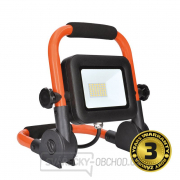 Solight LED reflektor PRO se sklopným stojanem, 30W, 2550lm, 5000K, kabel se zástrčkou, IP65 gallery main image