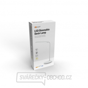Solight LED stolní lampička stmívatelná, 6W, 4500K, bílá gallery main image