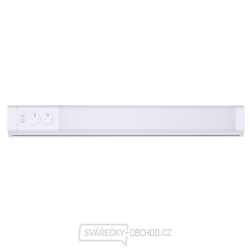 Solight LED kuchyňské svítidlo, 2x zásuvka, vypínač, 10W, 4100K, 51cm