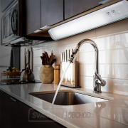 Solight LED kuchyňské svítidlo, 2x zásuvka, vypínač, 10W, 4100K, 51cm Náhled