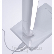 Solight LED stolní lampička stmívatelná, 12W, volba teploty světla, USB, bílý lesk Náhled