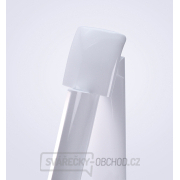 Solight LED stolní lampička stmívatelná, 12W, volba teploty světla, USB, bílý lesk náhled