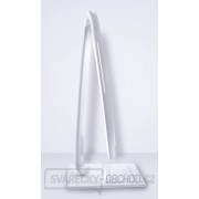 Solight LED stolní lampička stmívatelná, 12W, volba teploty světla, USB, bílý lesk náhled