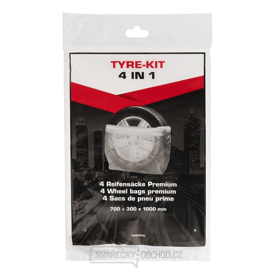 Sada ochranných vaků na kola TYRE KIT SR (4 ks)