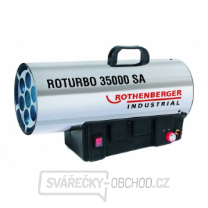 Rothenberger -teplogenerátor 18-34kW, IP44 - II jakost