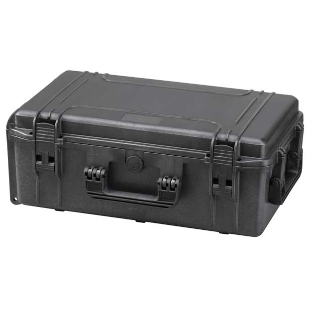 Levně MAX Plastový kufr, 574x361xH 225mm, IP 67, barva černá MAX520S