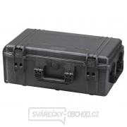 MAX Plastový kufr, 574x361xH 225mm, IP 67, barva černá gallery main image