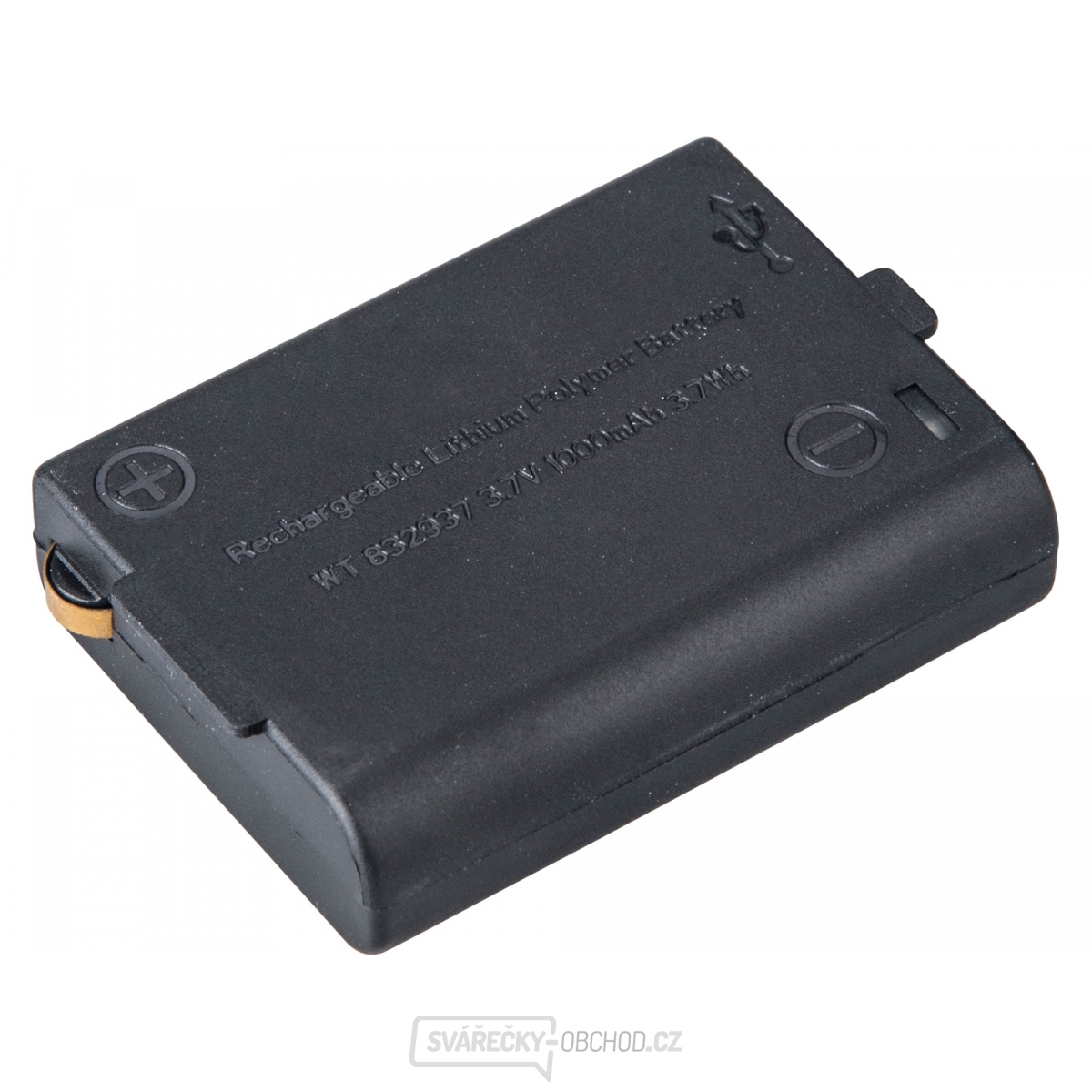 baterie akumulátorová, 3,7V Li-ion, 1000mAh