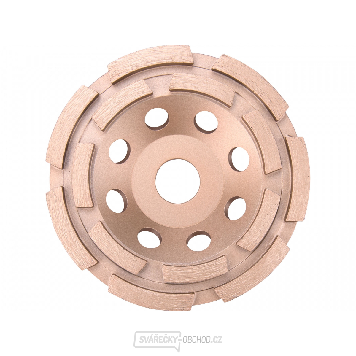 Kotouč diamantový brusný dvouřadý, O 125x22,2mm