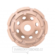 Kotouč diamantový brusný dvouřadý, O 125x22,2mm Kotouč diamantový brusný dvouřadý, O 125x22,2mm gallery main image