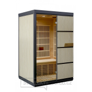 Infrasauna DeLuxe 2222 Carbon BT náhled