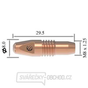 Průvlak ARC M2/M22 0.8 - 1ks