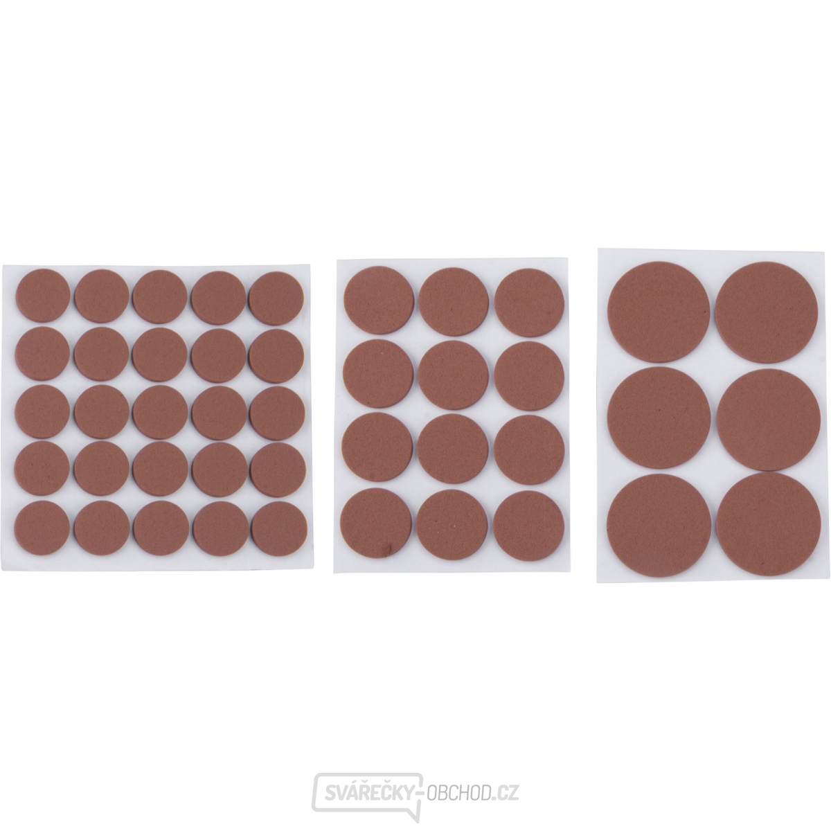 Chrániče samolepící sada, 43ks, O 20-25-38mm