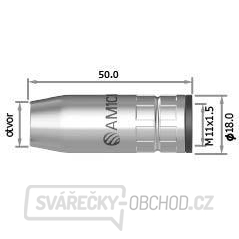 Hubice ARC M1 kónická - 1ks