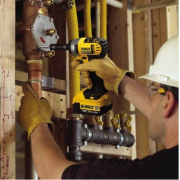 Aku rázový utahovák 18V XR bez baterie DeWALT DCF880N náhled