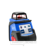 Laserová vodováha - křížový laser, bateriový náhled