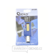 Digitální měřič hloubky dezénu pneumatik, rozsah 0 - 25,4 mm Digitální měřič hloubky dezénu pneumatik, rozsah 0 - 25,4 mm náhled