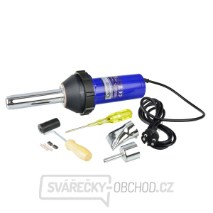 Svářečka plastů ruční, horkovzdušná, s nástavci a příslušenstvím Svářečka plastů ruční, horkovzdušná, s nástavci a příslušenstvím gallery main image