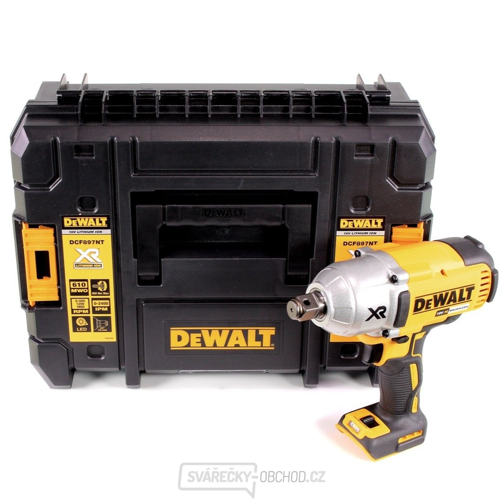 Aku rázový utahovák 18V bez aku DeWALT DCF897NT