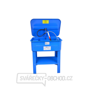 Mycí stůl pro čištění dílů s elektrickým čerpadlem a štetcem 80L Mycí stůl pro čištění dílů s elektrickým čerpadlem a štetcem 80L gallery main image