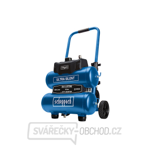 Scheppach HC 20 Si Twin ultra tichý bezolejový dvouválcový kompresor 20 l Scheppach HC 20 Si Twin ultra tichý bezolejový dvouválcový kompresor 20 l gallery main image