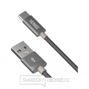 Kabel YENKEE YCU 302 GY USB A 2.0/USB C 2m šedý Kabel YENKEE YCU 302 GY USB A 2.0/USB C 2m šedý gallery main image