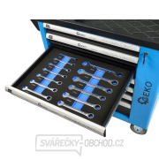 Dílenský montážní vozík vybavený, 243 ks nářadí, 7 zásuvek a skříňka - GEKO G10833 Dílenský montážní vozík vybavený, 243 ks nářadí, 7 zásuvek a skříňka - GEKO G10833 náhled