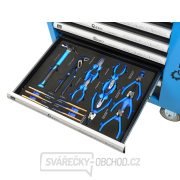 Dílenský montážní vozík vybavený, 243 ks nářadí, 7 zásuvek a skříňka - GEKO G10833 Dílenský montážní vozík vybavený, 243 ks nářadí, 7 zásuvek a skříňka - GEKO G10833 náhled