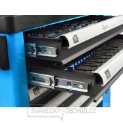 Dílenský montážní vozík vybavený, 243 ks nářadí, 7 zásuvek a skříňka - GEKO G10833 Dílenský montážní vozík vybavený, 243 ks nářadí, 7 zásuvek a skříňka - GEKO G10833 náhled