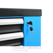 Dílenský montážní vozík vybavený, 243 ks nářadí, 7 zásuvek a skříňka - GEKO G10833 Dílenský montážní vozík vybavený, 243 ks nářadí, 7 zásuvek a skříňka - GEKO G10833 náhled