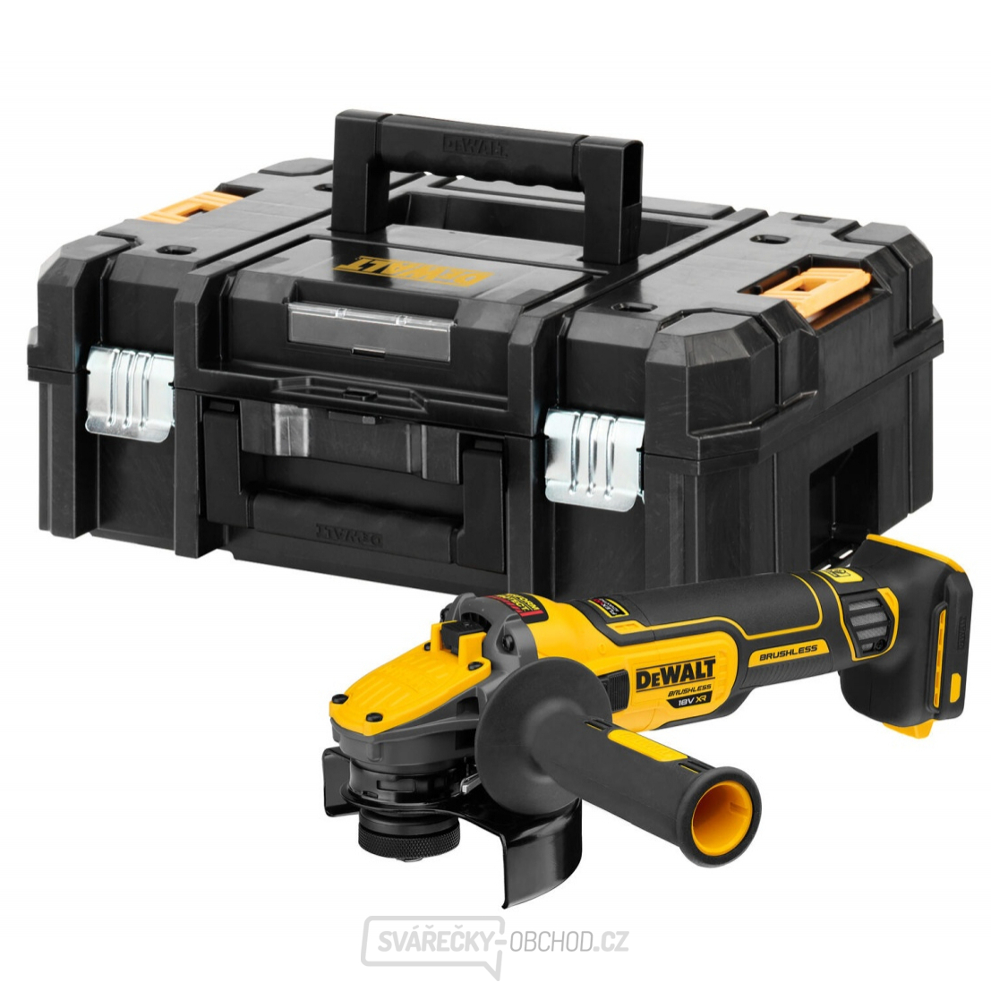 Aku úhlová bruska 125mm DeWALT DCG409NT 18V - bez aku