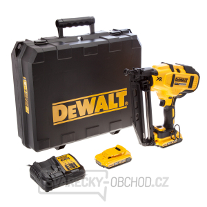 Aku nastřelovací pistole DeWALT DCN660D2 18 V XR Li-Ion 2x2,0 Ah (Bezuhlíková)