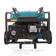 Elektrocentrála benzínová, 7,5HP/3,5kW, podvozek, elektrický start Náhled