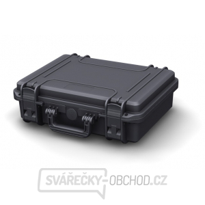 MAX Plastový kufr, 380x270xH 115mm, IP 67, barva černá
