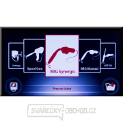 Invertor MAKIN 200 Multi MIG LCD PFC      + Hořák 4m + Kukla Náhled