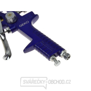 Stříkací pistole GEKO HVLP, tryska 1.4 mm, objem 600 ml, regulátor tlaku a odlučovač vody Stříkací pistole GEKO HVLP, tryska 1.4 mm, objem 600 ml, regulátor tlaku a odlučovač vody náhled