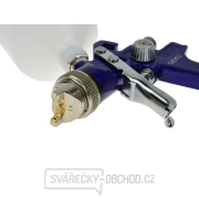 Stříkací pistole GEKO HVLP, tryska 1.4 mm, objem 600 ml, regulátor tlaku a odlučovač vody Stříkací pistole GEKO HVLP, tryska 1.4 mm, objem 600 ml, regulátor tlaku a odlučovač vody náhled