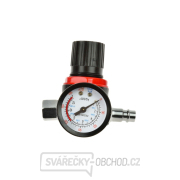 Stříkací pistole GEKO HVLP, tryska 1.4 mm, objem 600 ml, regulátor tlaku a odlučovač vody Stříkací pistole GEKO HVLP, tryska 1.4 mm, objem 600 ml, regulátor tlaku a odlučovač vody náhled
