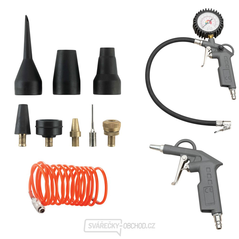 Zipper 11dílná sada s příslušenstvím pro kompresory ZI-COMZUB11