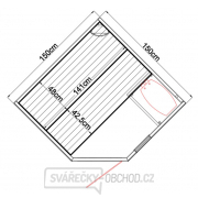 Sauna finská Marimex SISU XL - 2021 Náhled