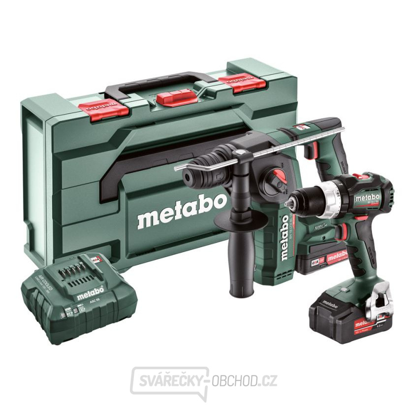 METABO 2-dílný Combo set 18V - BS 18 LT BL + BH LTX BL 16