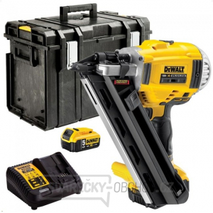 Aku dvourychlostní sponkovačka 2x5,0Ah 18V XR Li-Ion DeWALT DCN693P2 gallery main image