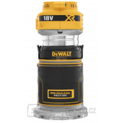 Aku ohraňovací frézka 18V bez aku DeWALT DCW600N Náhled