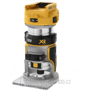 Aku ohraňovací frézka 18V bez aku DeWALT DCW600N gallery main image