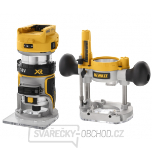 Aku kombinovaná frézka 18V bez aku DeWALT DCW604N