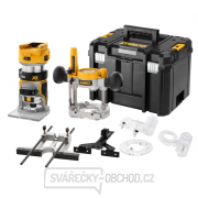 Aku kombinovaná frézka 18V bez aku DeWALT DCW604NT gallery main image