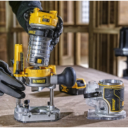 Aku kombinovaná frézka 18V 2x5,0Ah DeWALT DCW604P2 Náhled