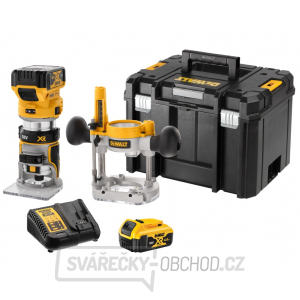 Aku kombinovaná frézka 18V 2x5,0Ah DeWALT DCW604P2 gallery main image